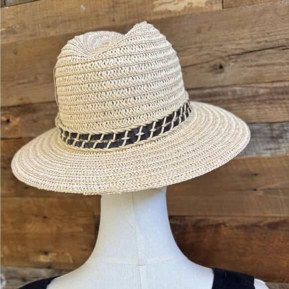 Conner Handmade Natural Fiber Straw Hat – L EUC main image 9